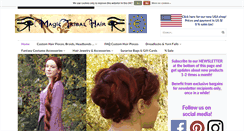 Desktop Screenshot of magic-tribal-hair.com